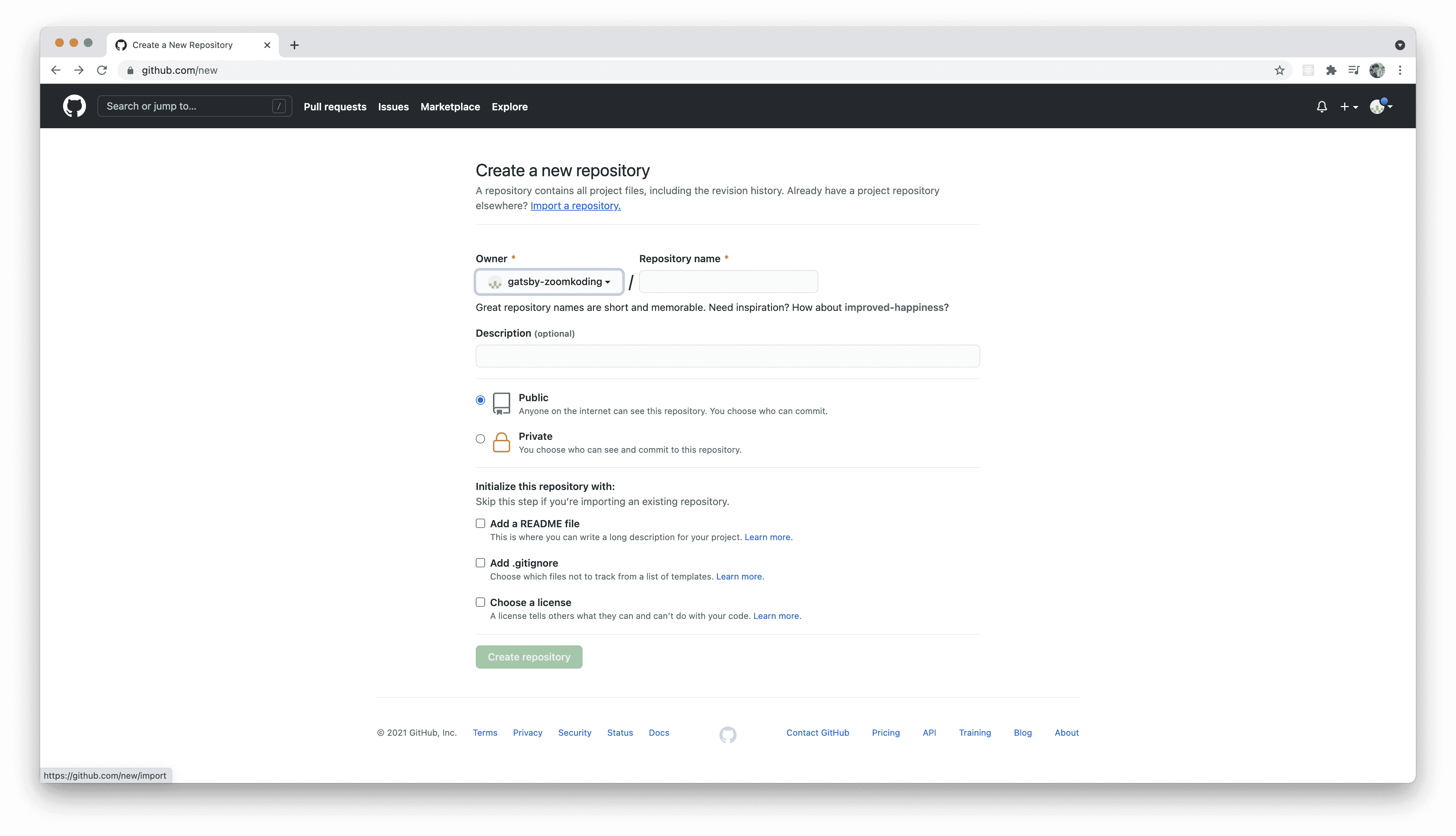 Gatsby 테마로 GitHub Blog 만들기
